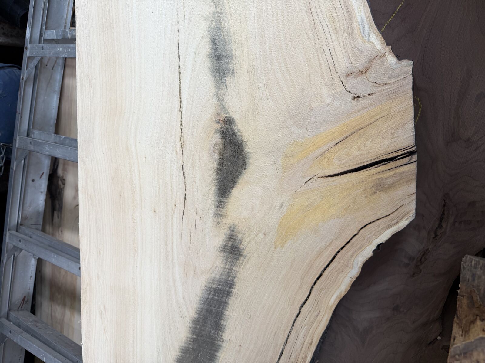 Slab and lumber available at John's Urban Timber, Whitmore Lake MI