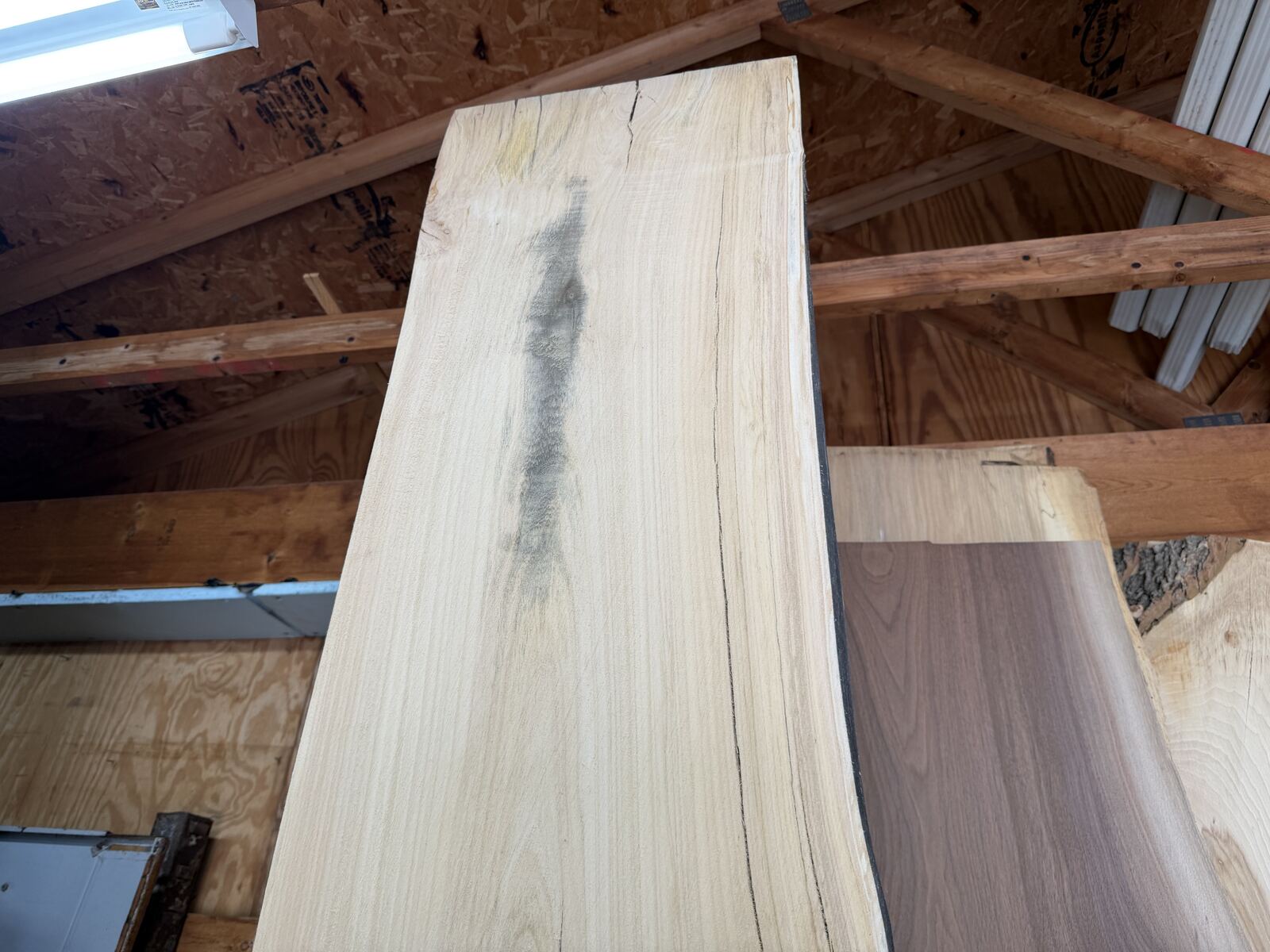 Slab and lumber available at John's Urban Timber, Whitmore Lake MI