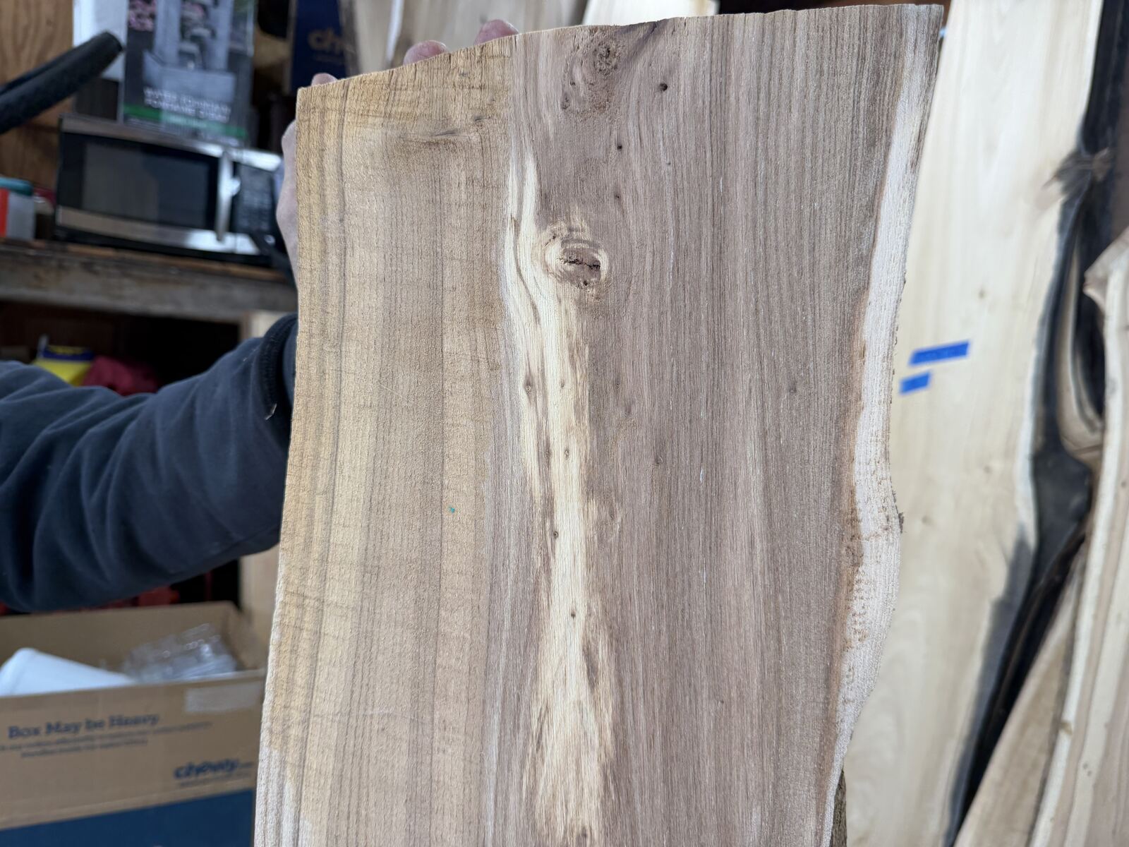 Slab and lumber available at John's Urban Timber, Whitmore Lake MI