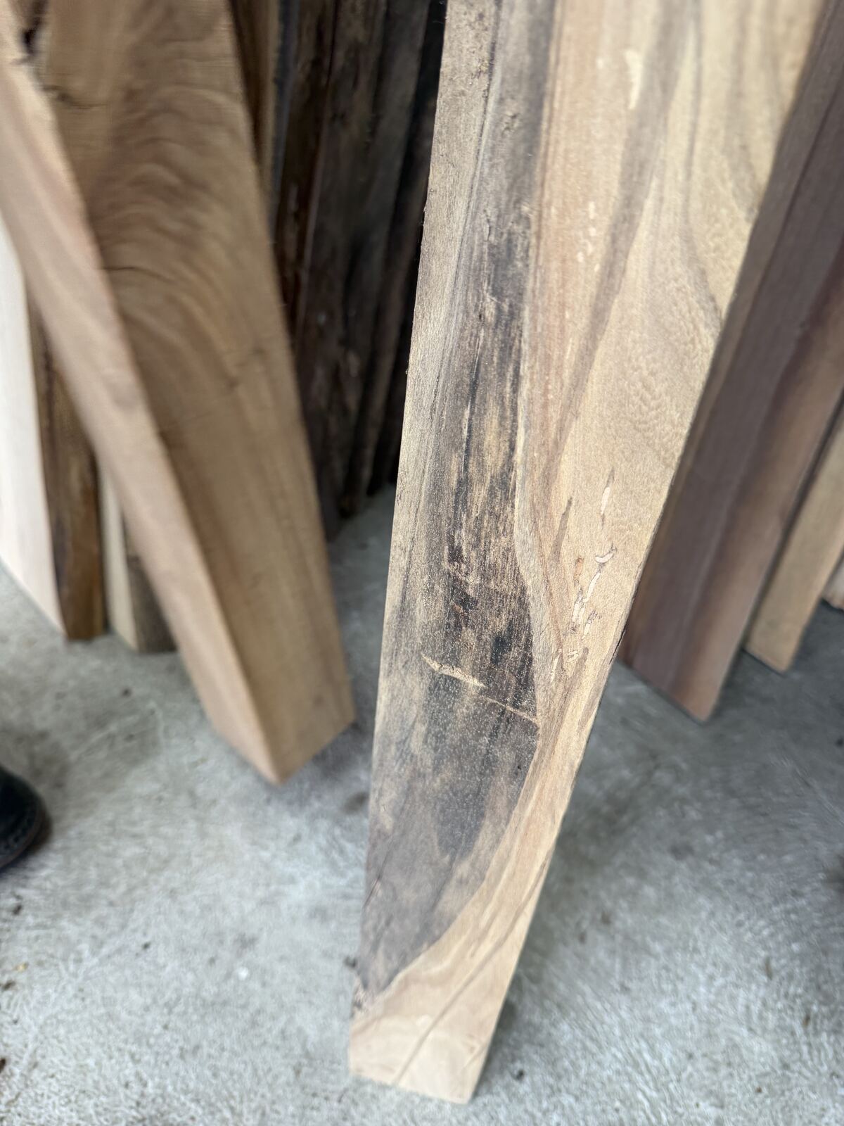 Slab and lumber available at John's Urban Timber, Whitmore Lake MI