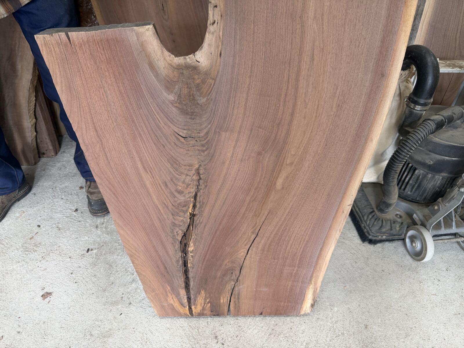 Slab and lumber available at John's Urban Timber, Whitmore Lake MI