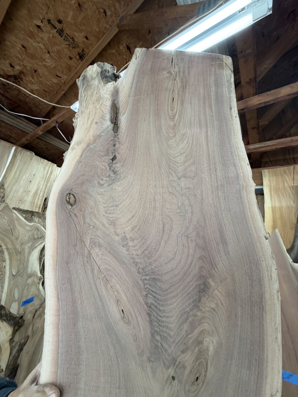 Slab and lumber available at John's Urban Timber, Whitmore Lake MI