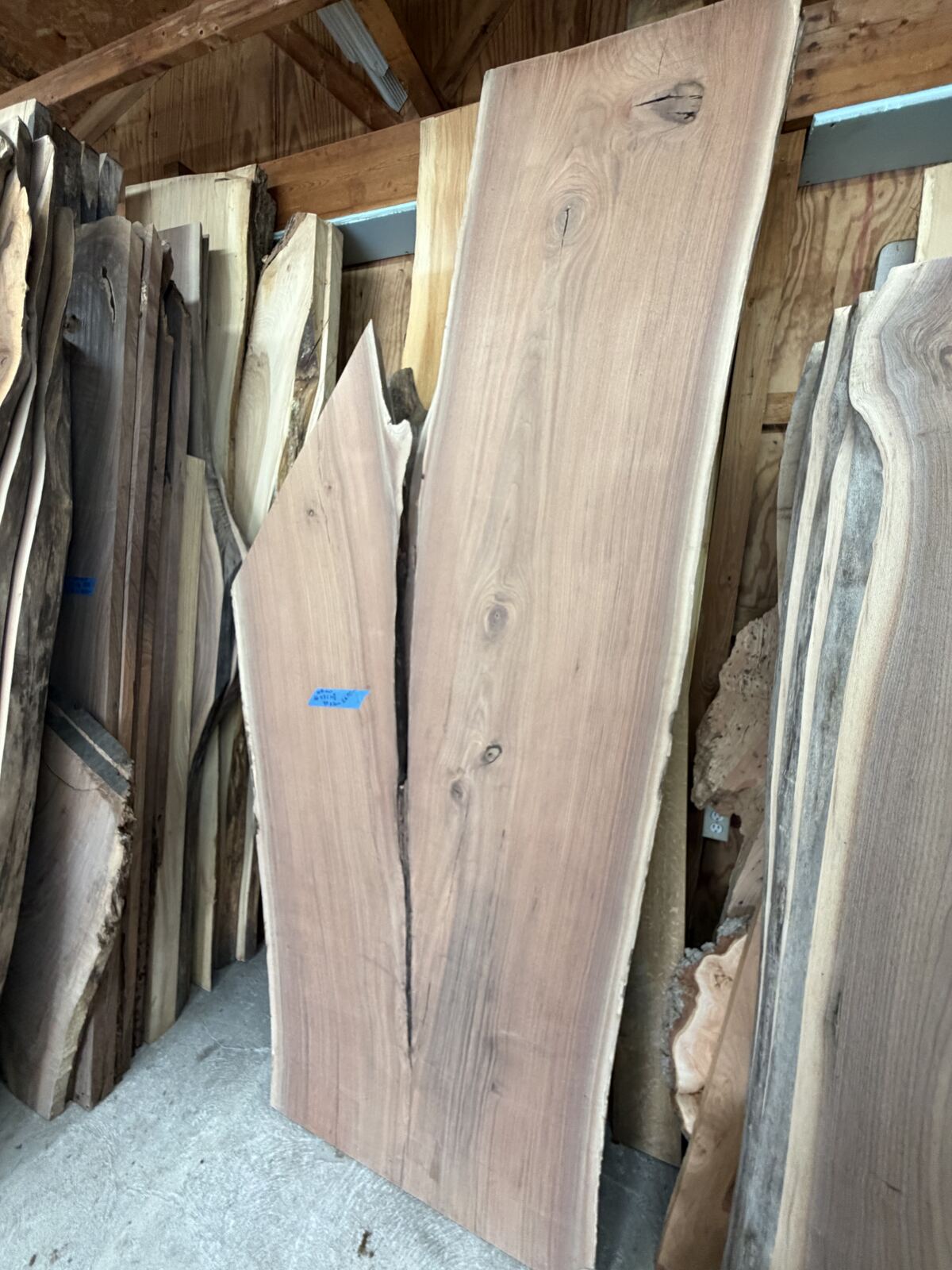 Slab and lumber available at John's Urban Timber, Whitmore Lake MI