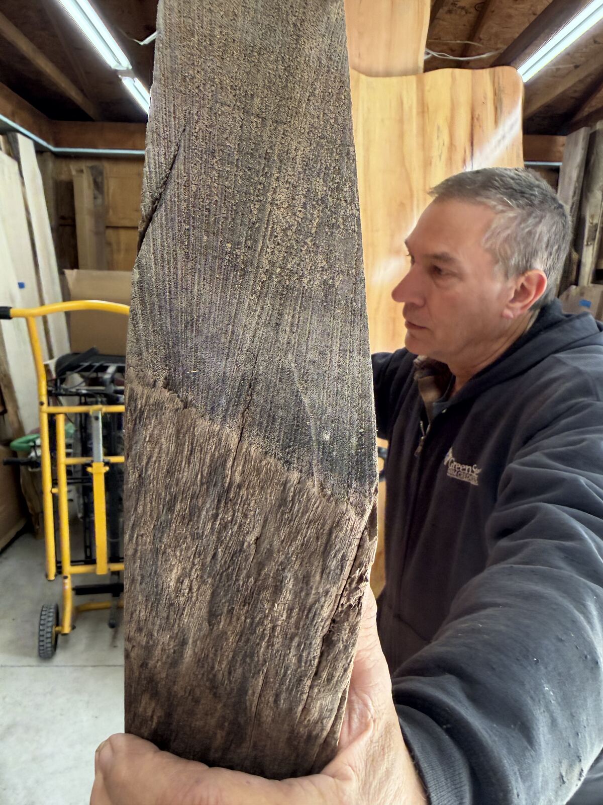 Slab and lumber available at John's Urban Timber, Whitmore Lake MI