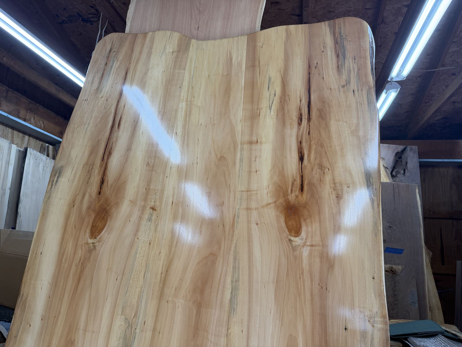 Slab and lumber available at John's Urban Timber, Whitmore Lake MI
